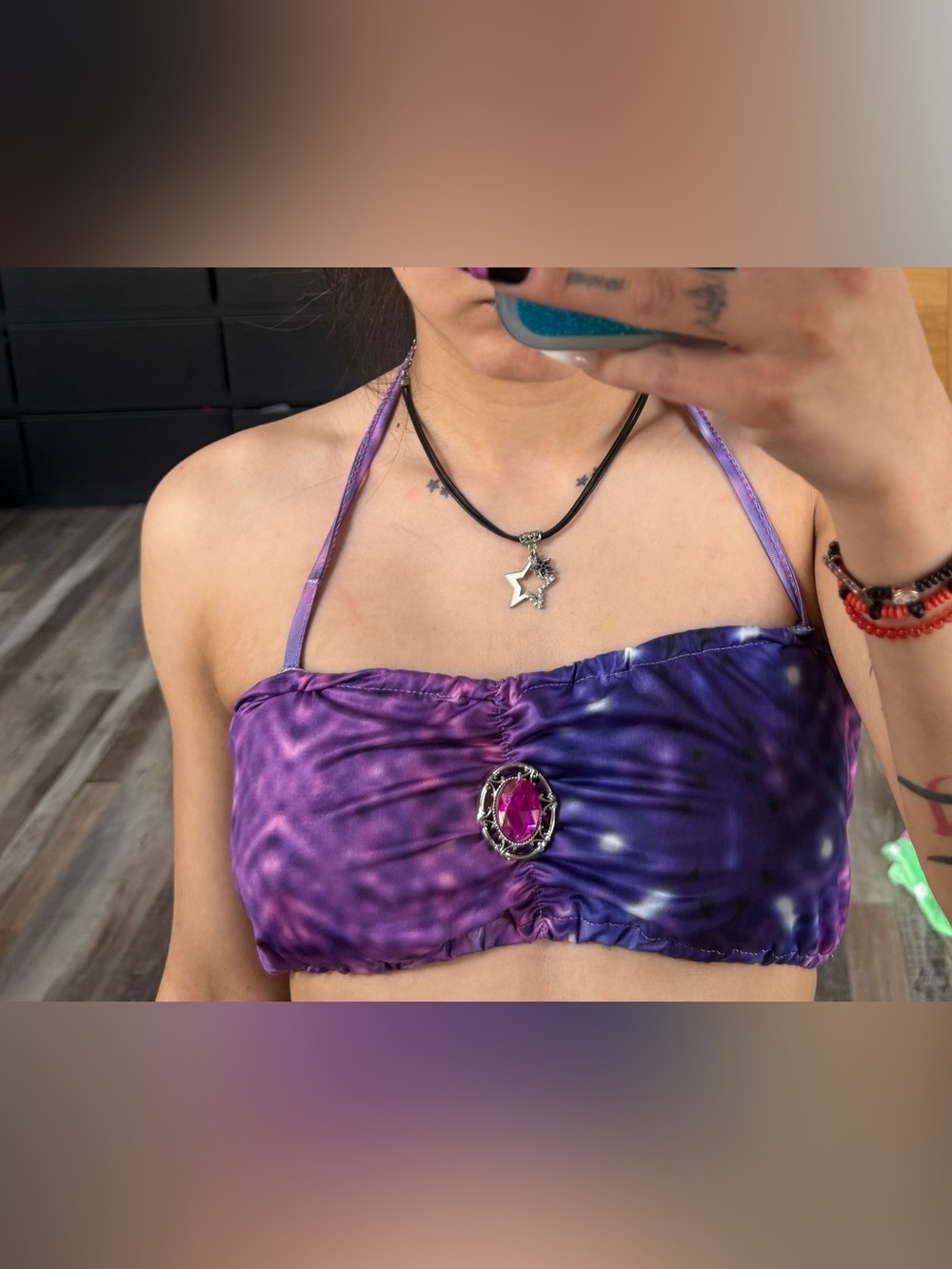 Mermaid halter top